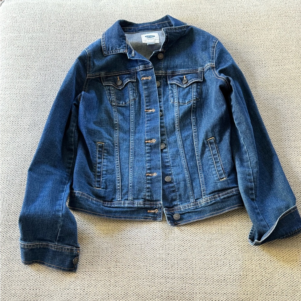 Old Navy Dark Blue Denim Jacket